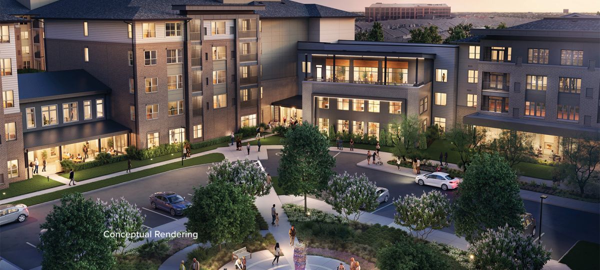building exterior rendering