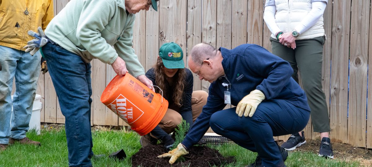 Charlestown Community Comes Together for Earth Day Tree Planting