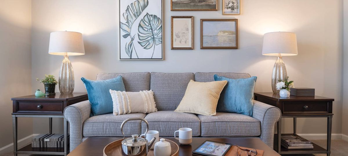 The Chadwick living room