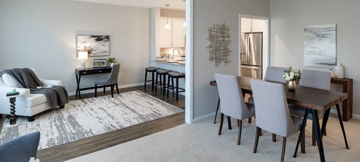The Somerton living area
