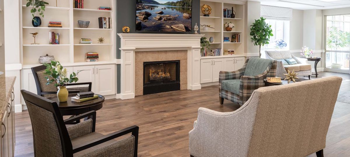Brooksby Village TV room