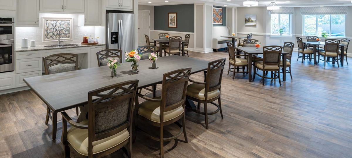 Riderwood Dining Area