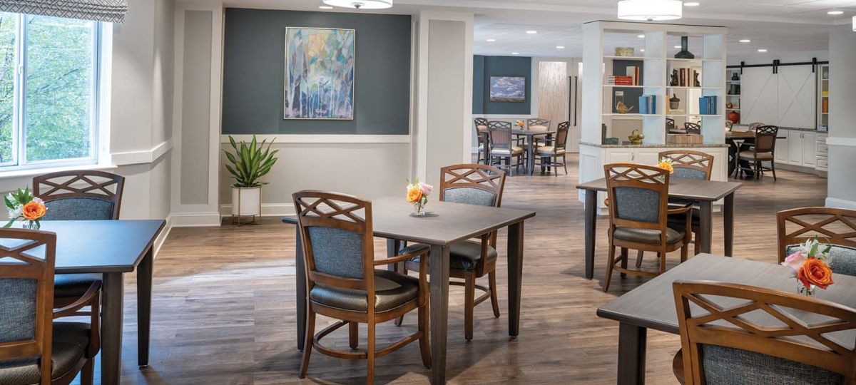 Assisted Living Dining Area