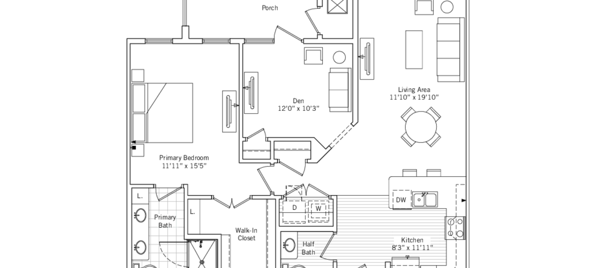 The Dennison Floor Plan