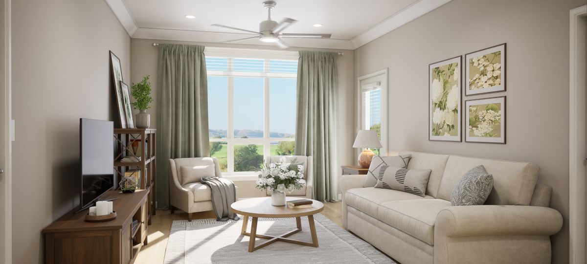 Oxford Hills - Two Bedroom - Living Room