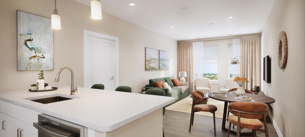 2BR living room