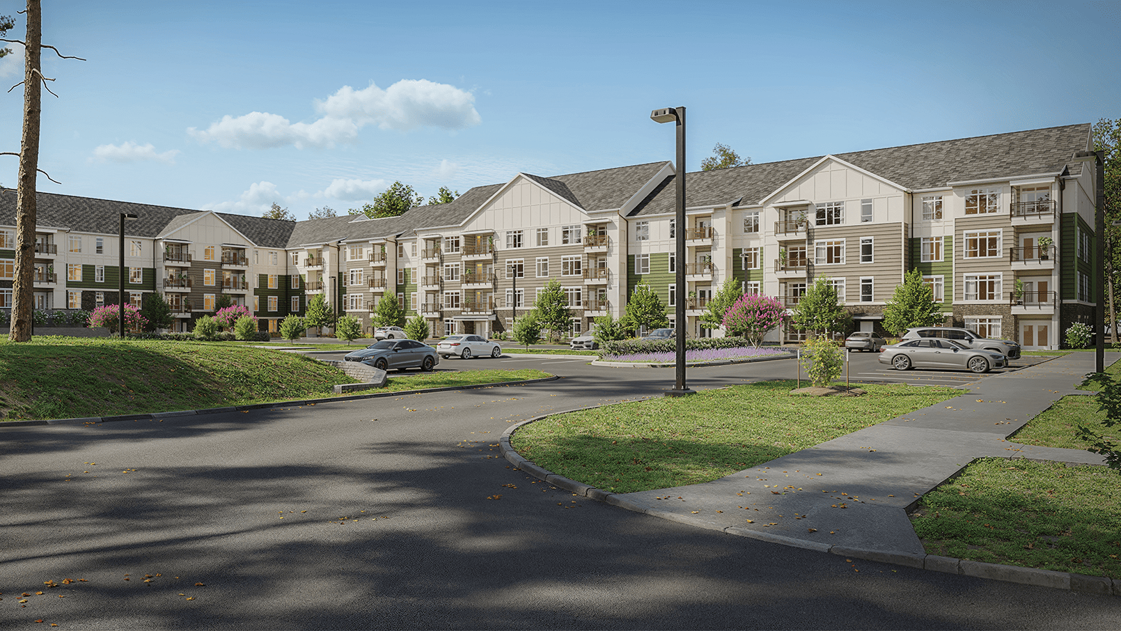 Avery Point Exterior Hawthornegreen