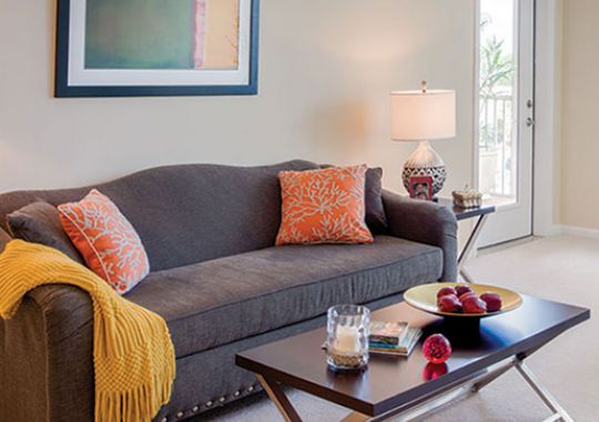 Image of the Dover living room.