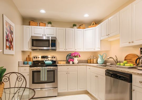 Image of the Fairmont kitchen.