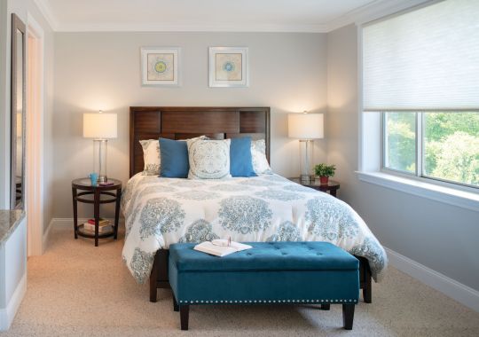 Image of the Amherst bedroom.