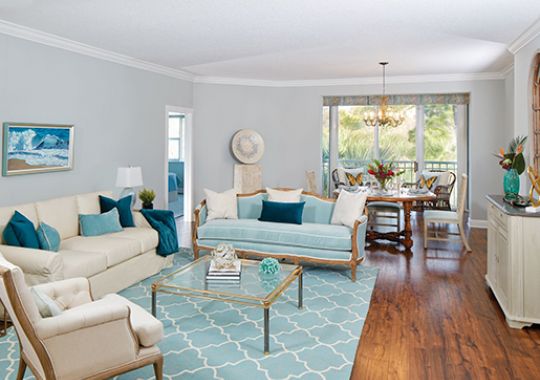 Open living area