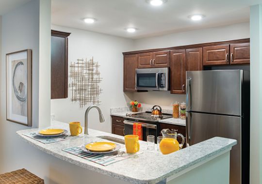 Image of the Franklin kitchen.
