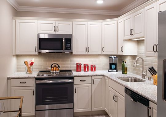 Image of the Fairmont kitchen.