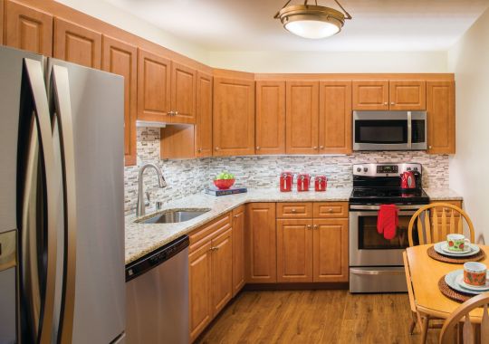 Image of the Harrison kitchen.
