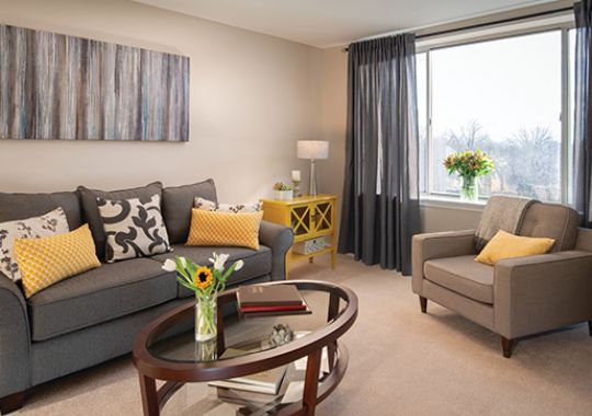 Image of the Georgetown living room.