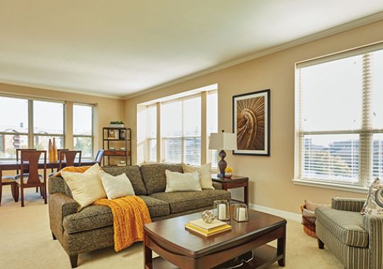 Image of the Wellington living room.