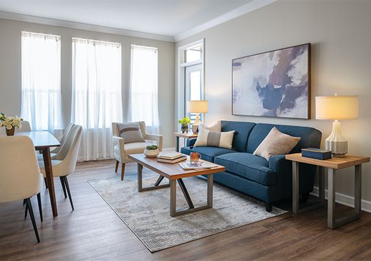 Irvington living area