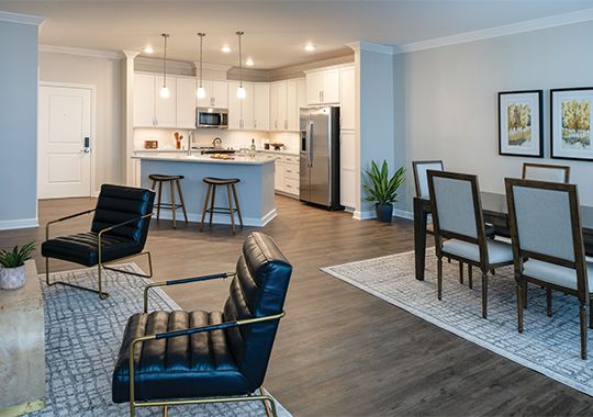 Rutherford living area