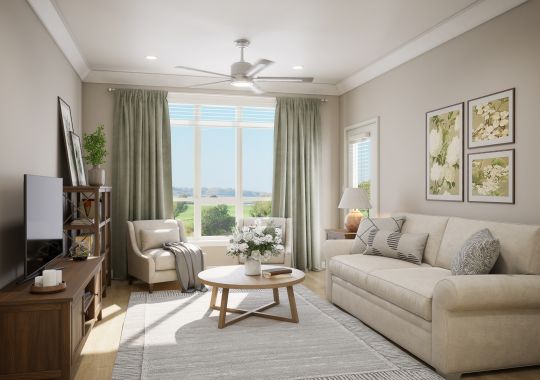Oxford Hills - Two Bedroom - Living Room