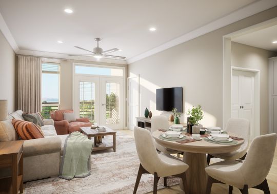 Oxford Hills - Deluxe Two Bedroom - Living Room