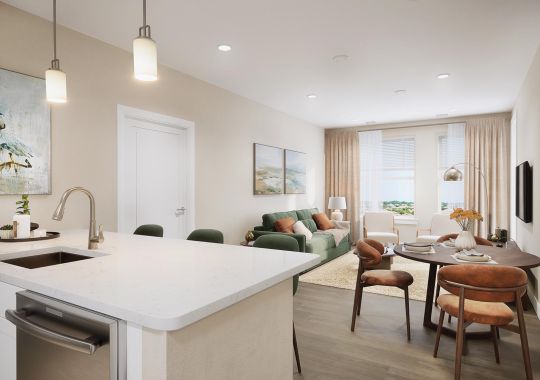 2BR living room