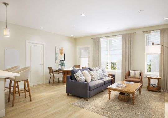 XL 2BR living room