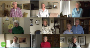 Singing &Quot;Hero&Quot; To Thank The Staff At Cedar Crest image