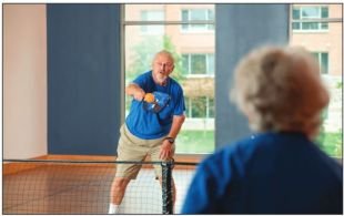 Residents Spend Time With Friends At Riderwood image
