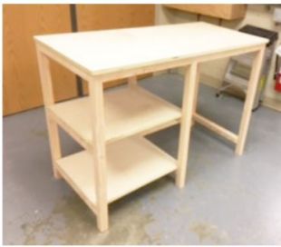 Riderwood Residents Making Desks For Local Students Learning Remotely image