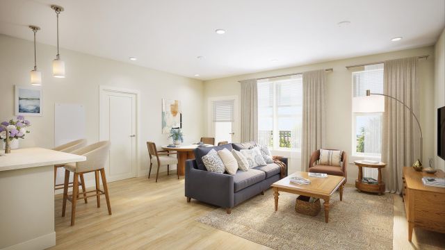 XL 2BR living room
