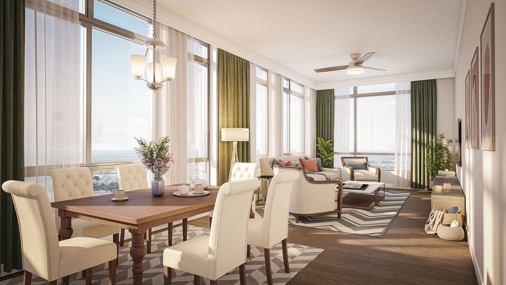 Deluxe Two Bedroom Senior Apartments in Bethesda The Grandview