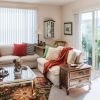 Living room in Manchester apartment home. 