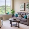 Image of the Ellicott living area.