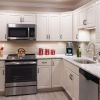 Kitchen in Fairmont apartment home. 