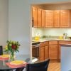 Kitchen in Brighton apartment home. 