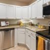 Kitchen in Brighton apartment home. 