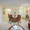 Open floor plan living room and dining area.