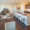 Interior of Fairway apartment home. 