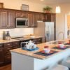 Kitchen in Fairway apartment home. 