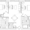 2D floor plan for the Hastings apartment at Greenspring Senior Living in Springfield, VA