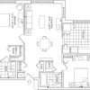2D floor plan for the Jackson apartment at Greenspring Senior Living in Springfield, VA