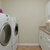 Large, spacious laundry room in an Erickson Living apartment.