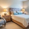 Bedroom in Chadwick apartment home. 