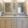 Bathroom vanity in Wilson apartment home. 