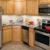 Kitchen in Hastings apartment home. 