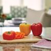 Close up of food preparation in the kitchen in Mulberry apartment home. 