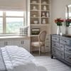 Bedroom in Fairmont apartment home. 