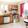 Kitchen in Jackson apartment home. 