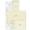2D floor plan for the Georgetown apartment at Charlestown Senior Living in Catonsville, MD