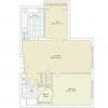 2D floor plan for the Georgetown apartment at Charlestown Senior Living in Catonsville, MD